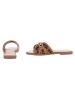 Ital-Design Sandale & Sandalette in Braun und Camel