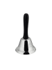 relaxdays 10x Tischglocke in Silber