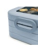 Mr. & Mrs. Panda MEPAL Bentobox Fledermaus Flügel Design mit Spruch in Blau Pastell
