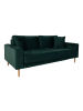 ebuy24 Sofa Lido Grün 180 x 93 cm