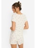 LSCN BY LASCANA Shorty in ecru bedruckt