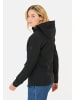 Camel Active Softshell Jacke aus recyceltem Polyester in Schwarz