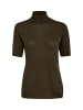 minus T-Shirt in Slate Brown Lurex