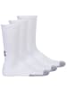 Under Armour Socken 3er Pack in Weiss