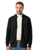JP1880 Strickjacke in schwarz