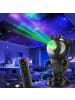 tectake LED-Sternenhimmelprojektor, 12 x 11,5 x 23,5 cm, 5 W, 4 RGB-Farben