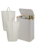 relaxdays Pfandflaschen-Sammelbehälter in Beige - 140 Liter