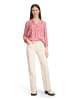 CARTOON Blusenshirt mit Muster in Pink/Apricot
