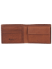 Esquire Croco Geldbörse RFID Schutz Leder 12 cm braun