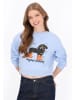 myMo Women Sweatshirt in light blue