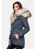 Navahoo Wintermantel Sweety in Navy