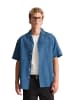 Marc O'Polo DENIM Crayfish Capsule Kurzarmhemd, Normal Fit in Endless Sea