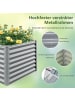 COSTWAY Hochbeet Metall in Grau
