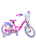 Volare Kinderfahrrad Disney Minnie Fahrrad für Mädchen 16 Zoll Kinderrad Rosa 4 Jahre