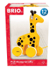 Brio Brio Aktionsspiel Nachzieh-Giraffe in bunt