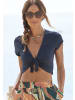 s.Oliver Kurzarmshirt in marine