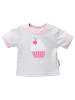 Baby Sweets Shirt Kurzarm Little Cupcake in grau rosa lila