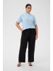 KAFFE curve Casual Hose KCmille Loose fit in Black Deep