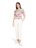 Betty Barclay Basic Shirt mit Rippenstruktur in Rosé/Cream