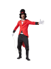 tectake Stilechtes und zeitloses Outfit eines Zirkusdirektors, rot