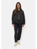 Camel Active Gefütterte Bomberjacke in Oversize-Passform in Schwarz