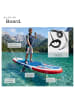 tectake Stand-Up Paddle Board 2in1, Belastbarkeit 200 kg, 288 x 77 x 22,5 cm