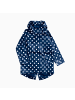 BMS Sailing Wear Kinderregenmantel blau mit weißen Polka dots