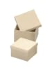 KNORR prandell Pappboxen-Set 11,5x11,5x7cm natur / 10x10x8cm natur