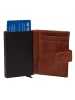 The Chesterfield Brand Prague Kreditkartenetui RFID Schutz Leder 7 cm cognac