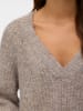 Vero Moda Strickpullover in Fossil