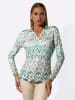 creation L Druck-Shirt in ecru-grau-bedruckt