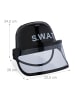 relaxdays 5 x SWAT Helm in Schwarz - (B)22,5x (H)24,5 x (T)28 cm