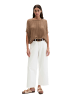 Marc O'Polo Kurzarm-Strickpullover boxy in Burnt Brown