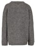 Noisy may Noisy may Gestrickte Strickjacke in medium grey melange