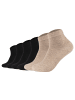 JOOP! Socken 6er Pack in 2xSchwarz/Sand melange