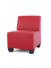 MCW Modular 3-Sitzer Sofa Moncalieri, Rot, ohne Armlehnen