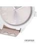 Oozoo Analog-Armbanduhr Oozoo Timepieces taupe, rosa extra groß (ca. 46mm)