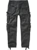 Brandit Cargohose "Pure Slim Fit Pants" in Grau
