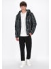 MO Jacket in black multicolor