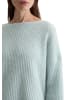 Marc O'Polo Strickpullover oversized in silvery blue