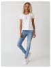 miracle of denim Skinnyjeans Sina in Panda Blue