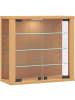 VCM  Wandvitrine Hängevitrine Glasvitrine Vitrosa S in Buche
