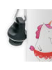 Mr. & Mrs. Panda Wasserflasche Einhorn Dame ohne Spruch in Weiß