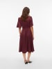 Vero Moda Kleid in Burgundy