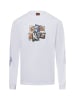 Santa Cruz Langarmshirt in weiß