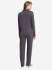 Hanro Pyjama Cotton Silk in boulevard