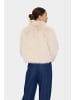 SAINT TROPEZ Jacke ZaselineSZ Gerade Passform in Creme