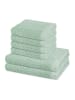 Ross 4 X Handtuch 2 X Duschtuch im Set Harmony in Salbei