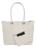 Cluty Shopper echt Leder in weiß