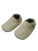 Yalion Baby Krabbelschuhe aus Leder, weiche Lauflernschuhe mit rutschfester Sohle 